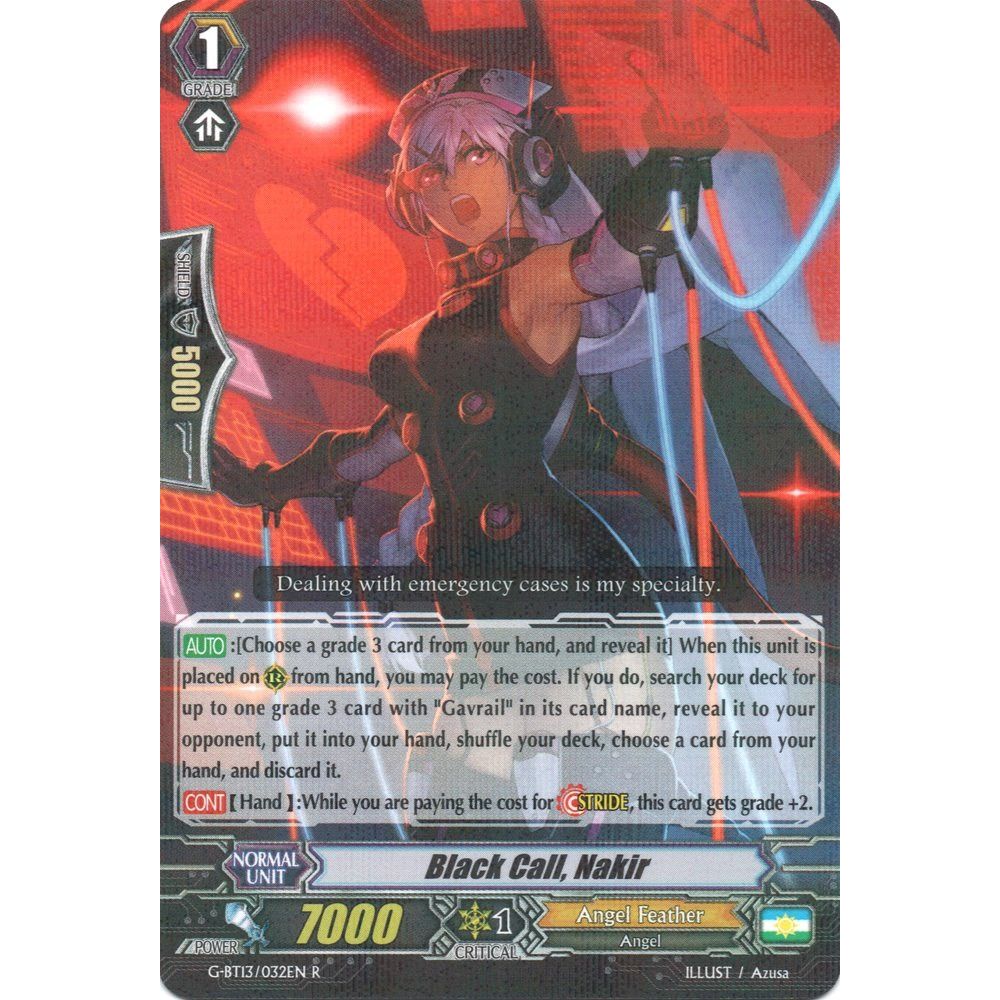 Image for Black Call, Nakir (G-BT13/032EN) (G-BT13) - Cardfight Vanguard