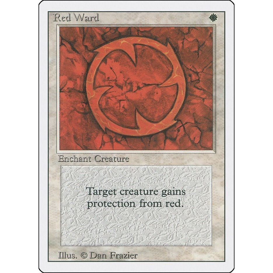 Image for Red Ward (3ED) - Magic: The Gathering