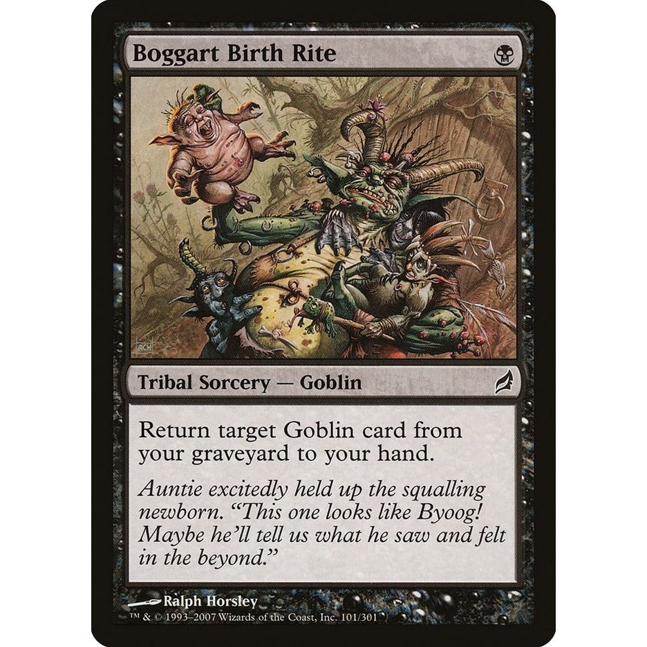 Image for Boggart Birth Rite (101) (LRW) - Magic: The Gathering
