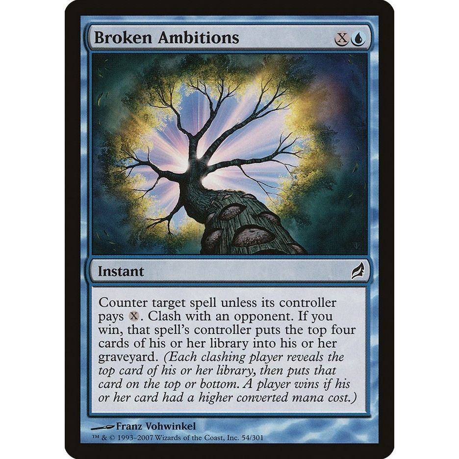 Image for Broken Ambitions (54) (LRW) - Magic: The Gathering