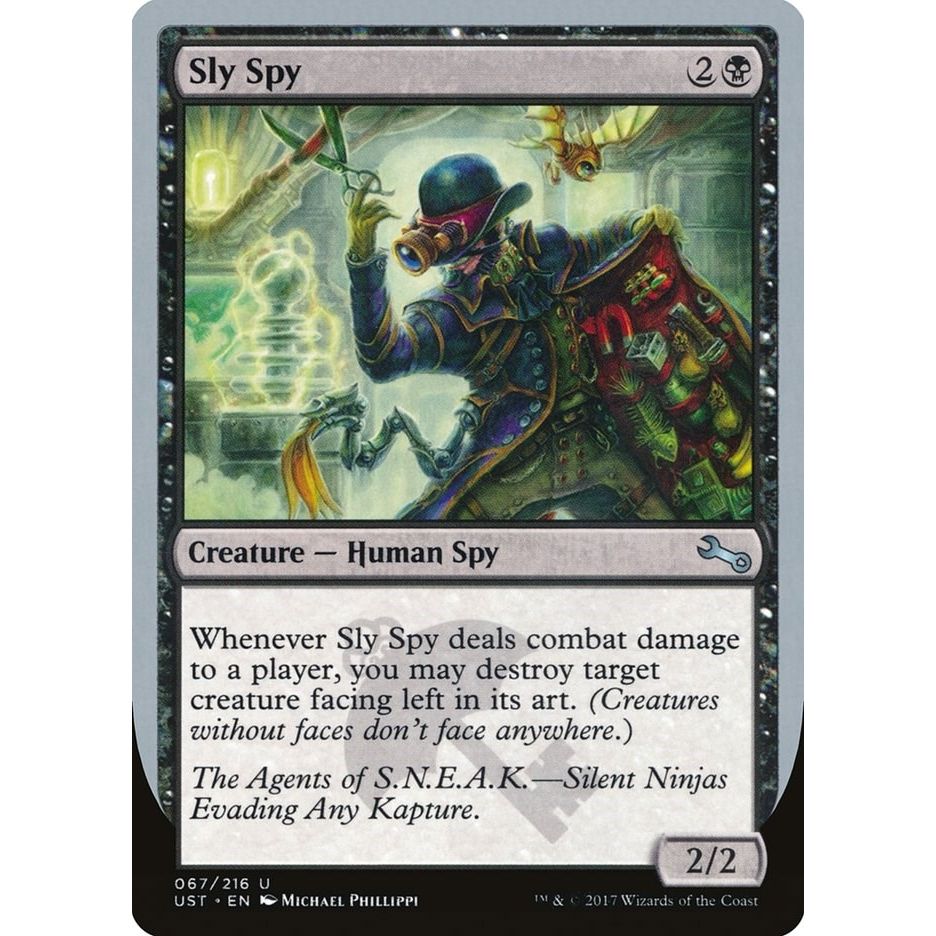 Image for Sly Spy (B) (67) (UST) - Magic: The Gathering