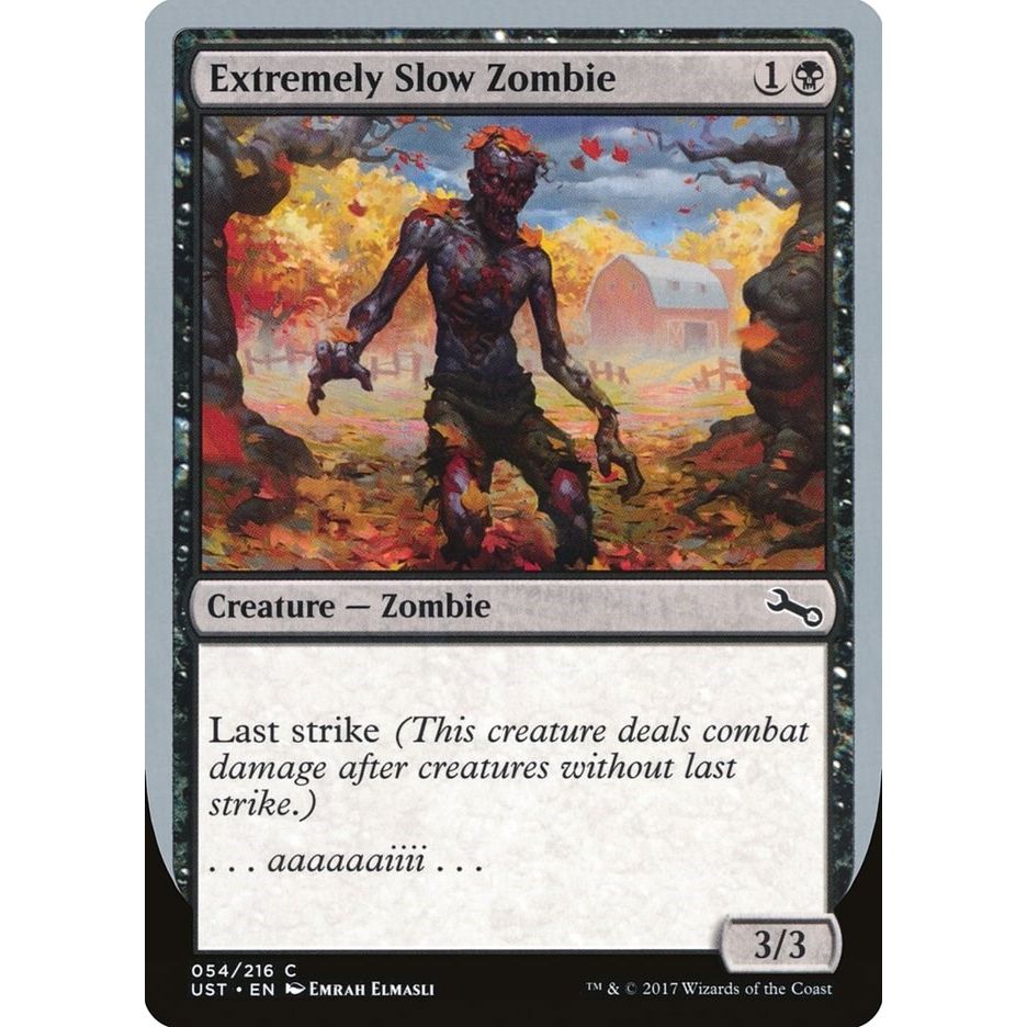 Image for Extremely Slow Zombie (B) (54) (UST) - Magic: The Gathering