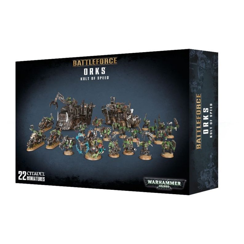 Image for Warhammer 40K: Battleforce - Orks: Kult of Speed - Warhammer Box Sets