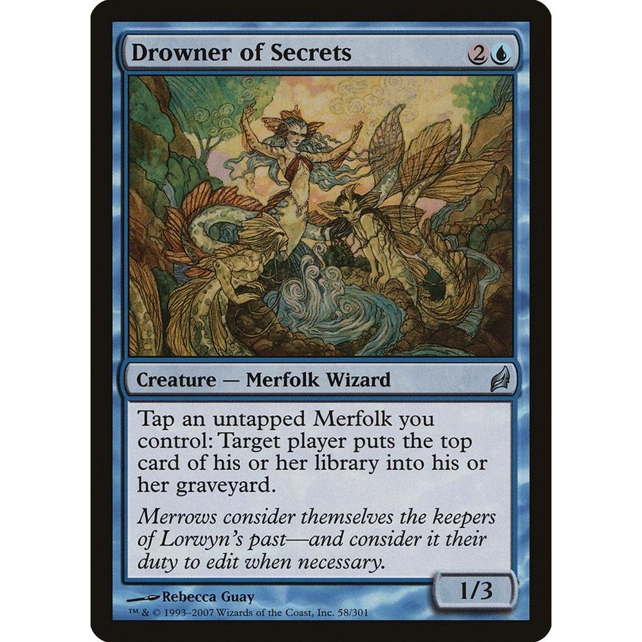 Image for Drowner of Secrets (58) (LRW) - Magic: The Gathering