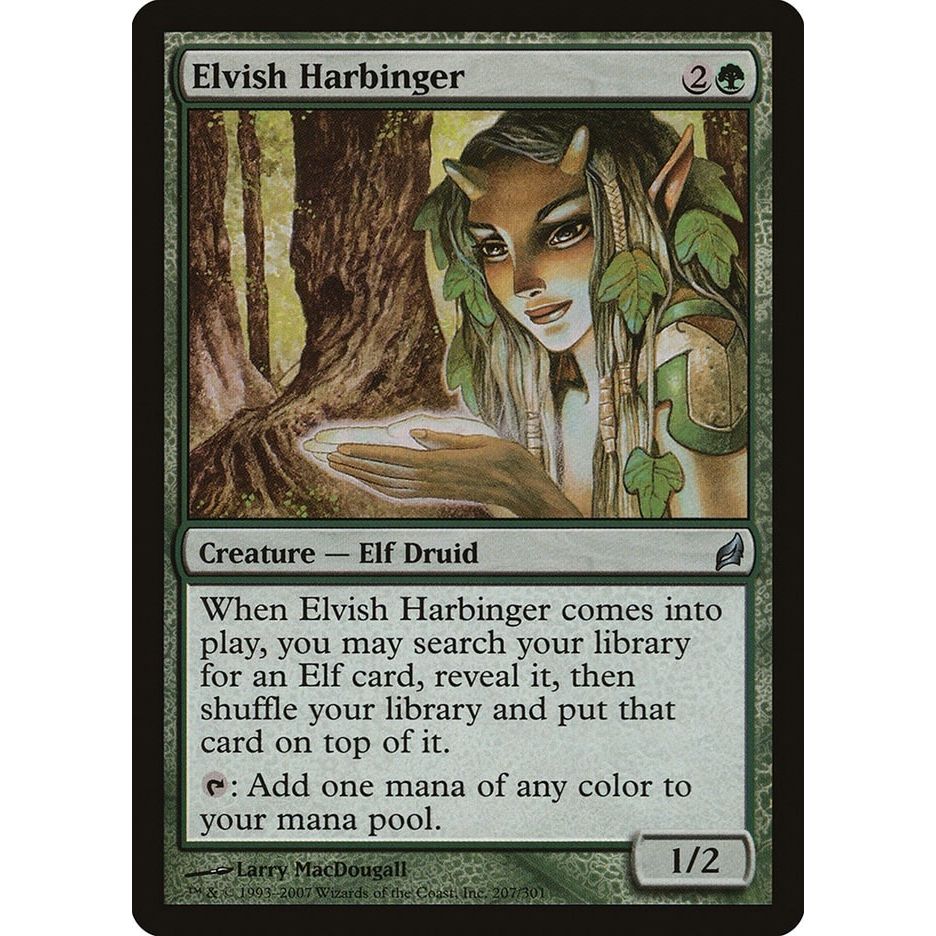 Image for Elvish Harbinger (207) (LRW) - Magic: The Gathering
