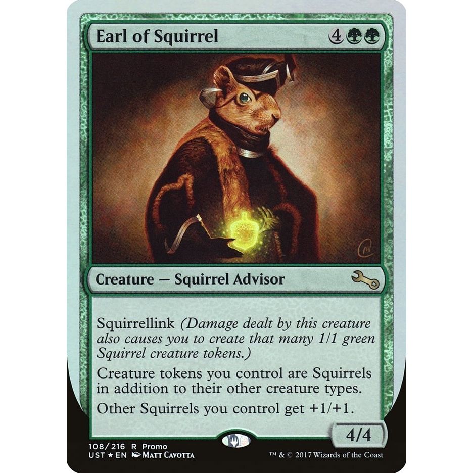 Image for Earl of Squirrel (Draft Weekend) (108) (LARP) - Magic: The Gathering