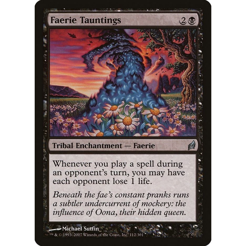 Image for Faerie Tauntings (112) (LRW) - Magic: The Gathering