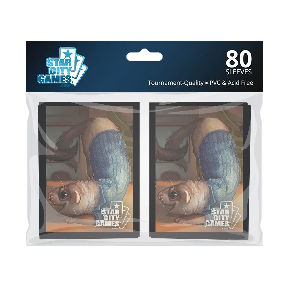 Image for Star City Games Gloss Sleeves - Ferret (80-Pack) - Card Sleeves