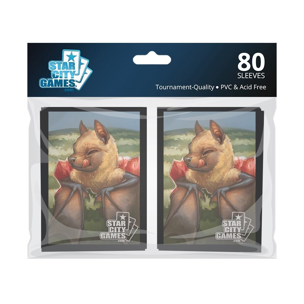 Image for Star City Games Gloss Sleeves - Fruit Bat (80-Pack) - Card Sleeves