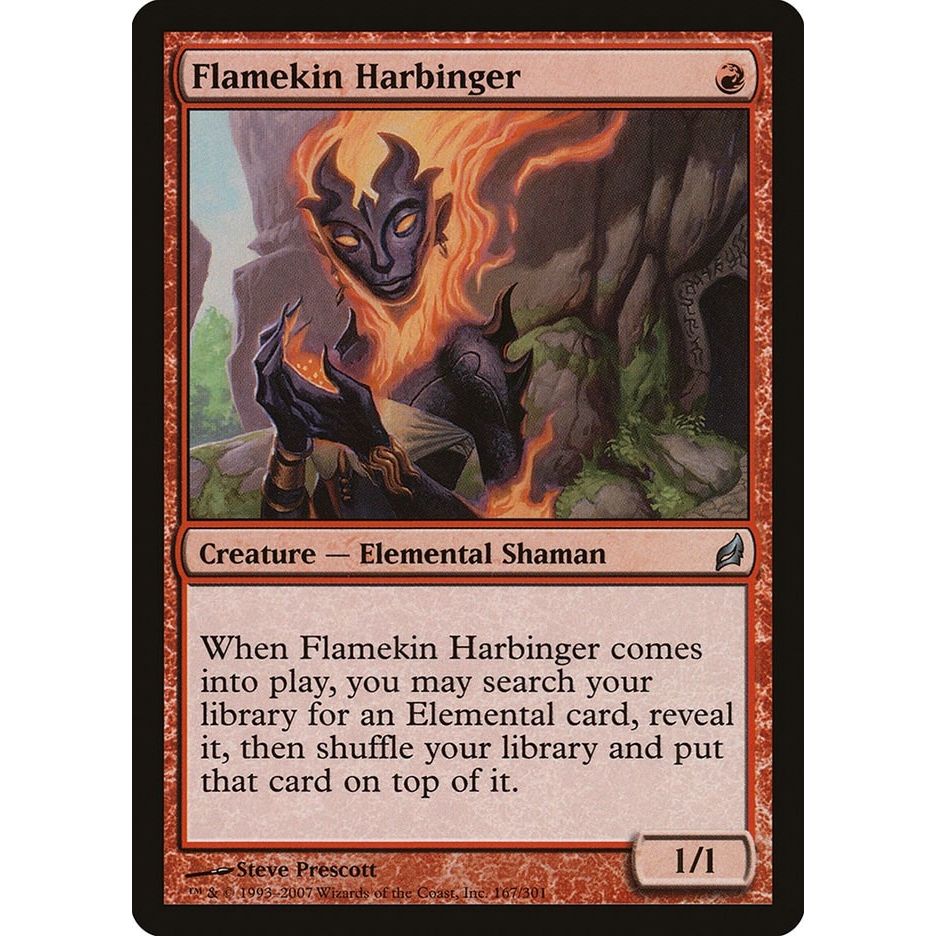 Image for Flamekin Harbinger (167) (LRW) - Magic: The Gathering