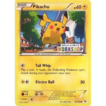 Image for Pikachu - 20/108 (Build-A-Bear Workshop Exclusive) (020/108) (MCAP) - Pokemon