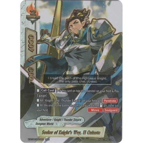 Image for Seeker of Knight's Way, El Quixote (X-BT04/0003EN) (X-BT04) - Future Card BuddyFight