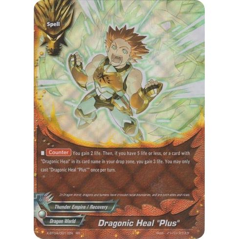 Image for Dragonic Heal "Plus" (X-BT04/0011EN) (X-BT04) - Future Card BuddyFight