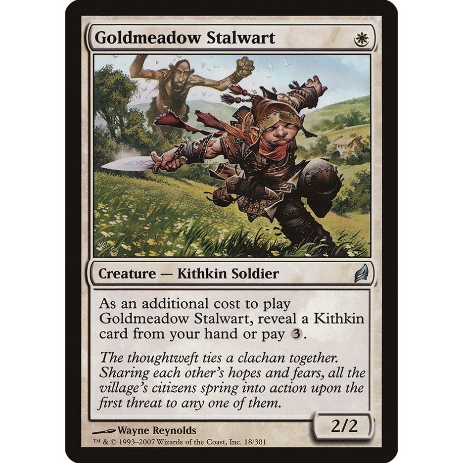 Image for Goldmeadow Stalwart (18) (LRW) - Magic: The Gathering