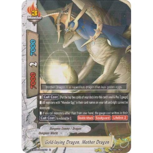 Image for Gold-laying Dragon, Mother Dragon (X-BT04/0026EN) (X-BT04) - Future Card BuddyFight