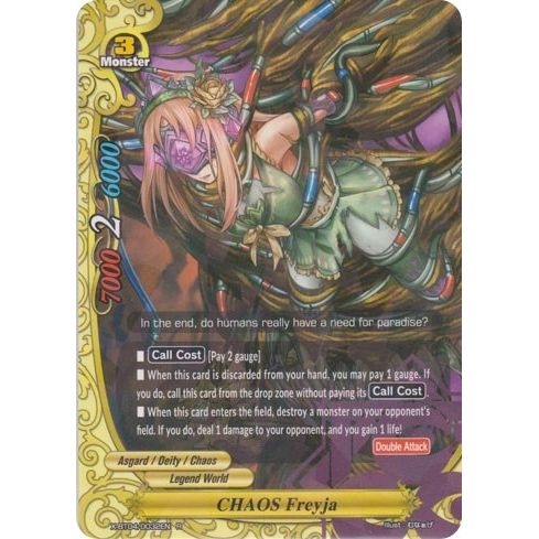 Image for CHAOS Freyja (X-BT04/0032EN) (X-BT04) - Future Card BuddyFight