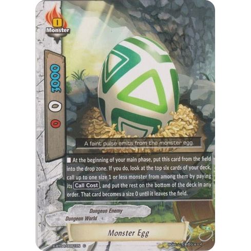 Image for Monster Egg (X-BT04/0081EN) (X-BT04) - Future Card BuddyFight