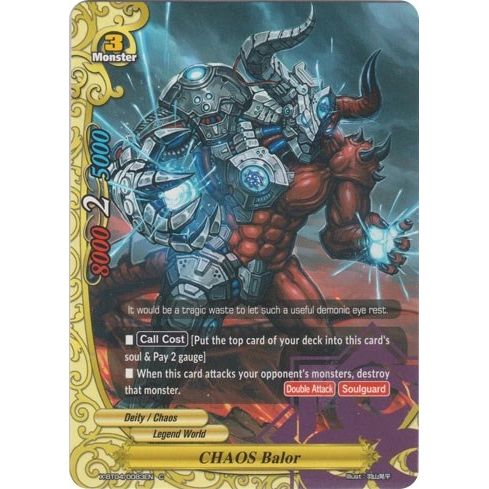 Image for CHAOS Balor (X-BT04/0083EN) (X-BT04) - Future Card BuddyFight