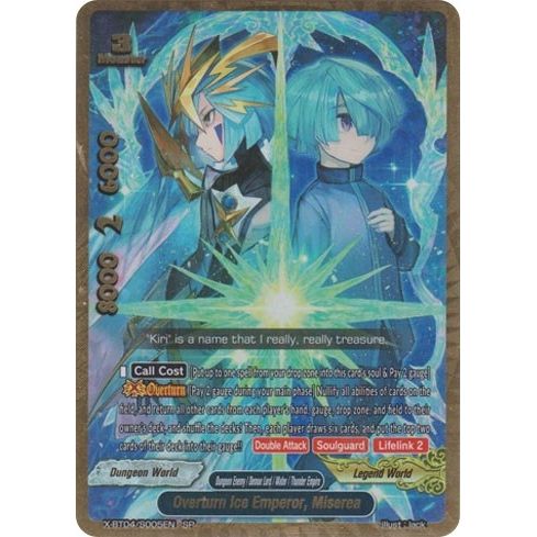 Image for Overturn Ice Emperor, Miserea (SP) (X-BT04/S005EN) (X-BT04) - Future Card BuddyFight
