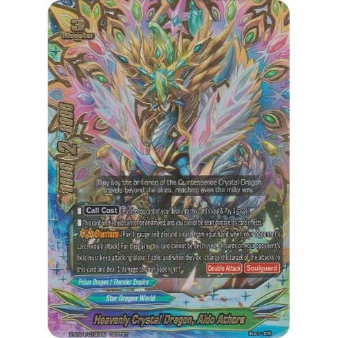 Image for Heavenly Crystal Dragon, Aldo Athora (Secret) (X-BT04/0107EN) (X-BT04) - Future Card BuddyFight