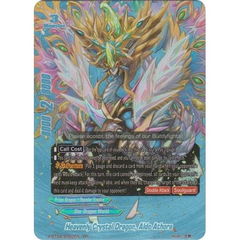 Image for Heavenly Crystal Dragon, Aldo Athora (BR) (X-BT04/BR02EN) (X-BT04) - Future Card BuddyFight