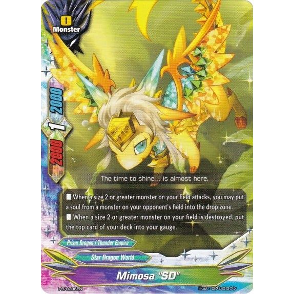 Image for Mimosa "SD" (PR/0296EN) (PR) - Future Card BuddyFight