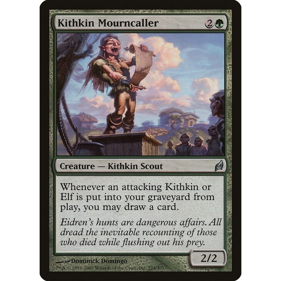 Image for Kithkin Mourncaller (224) (LRW) - Magic: The Gathering