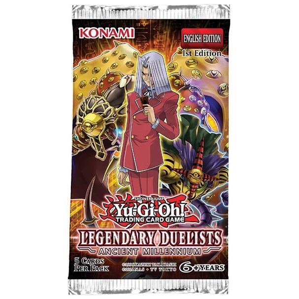 Image for Legendary Duelists: Ancient Millennium Booster Pack - YuGiOh
