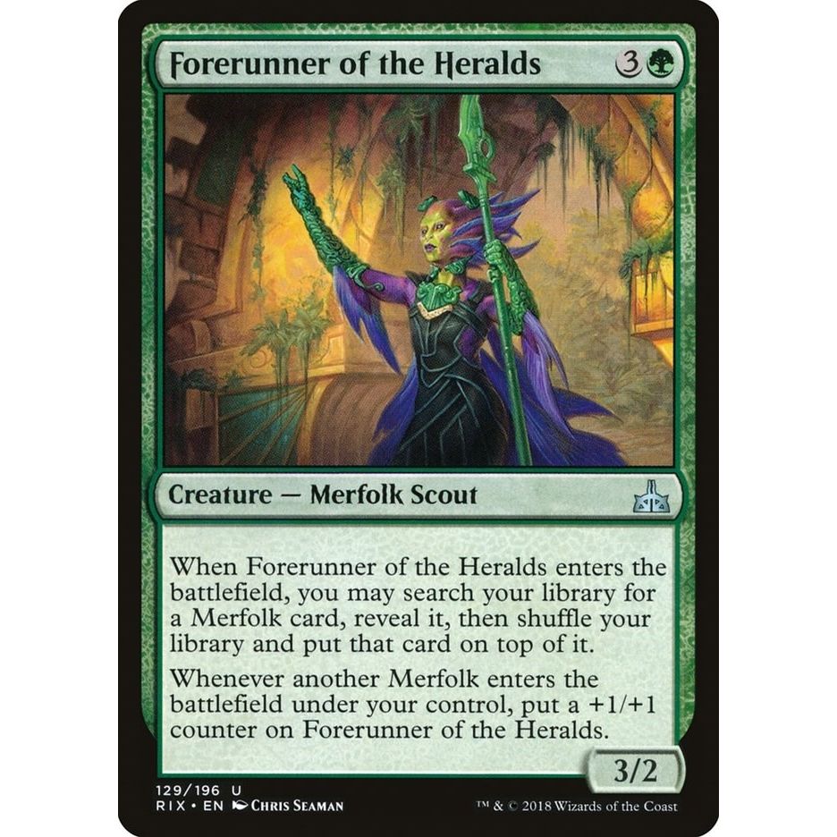 Image for Forerunner of the Heralds (129) (RIX) - Magic: The Gathering