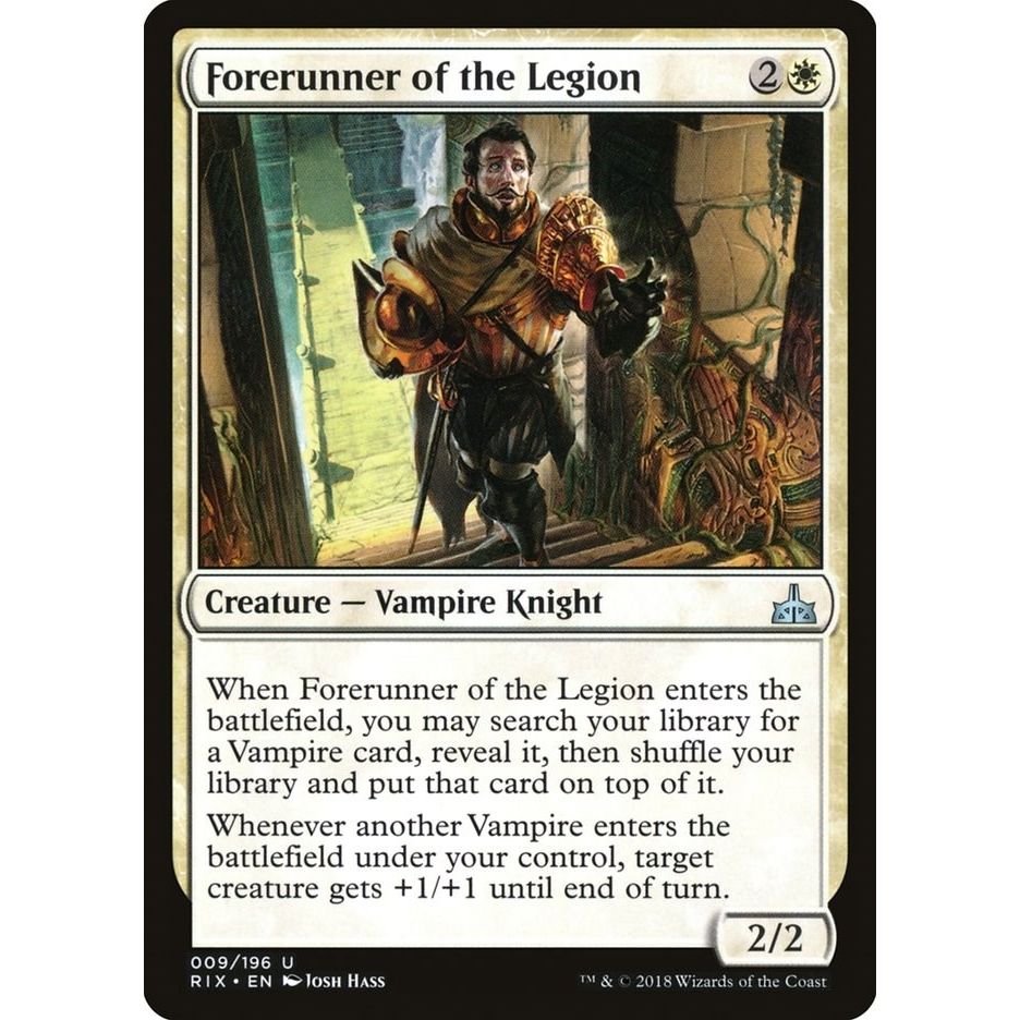 Image for Forerunner of the Legion (9) (RIX) - Magic: The Gathering