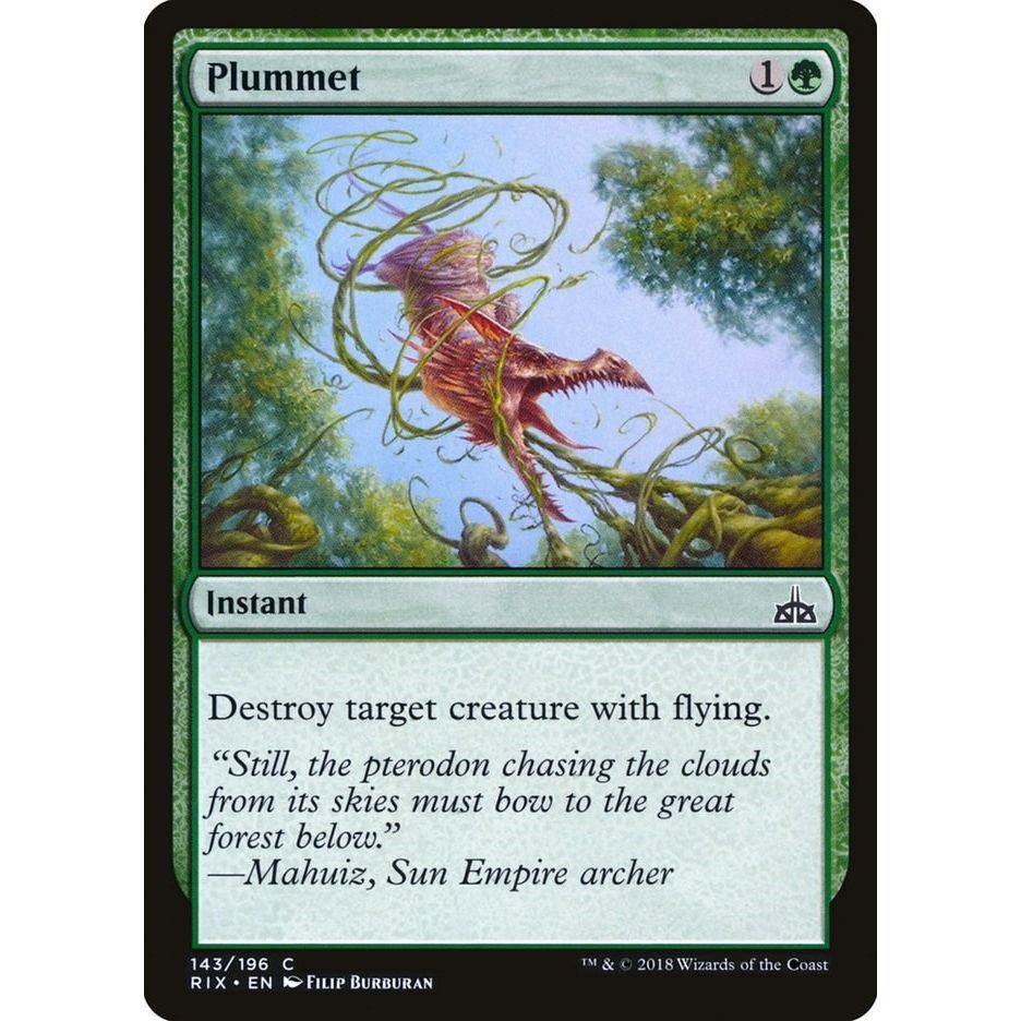 Image for Plummet (143) (RIX) - Magic: The Gathering