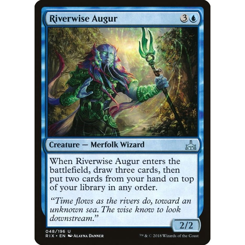 Image for Riverwise Augur (48) (RIX) - Magic: The Gathering