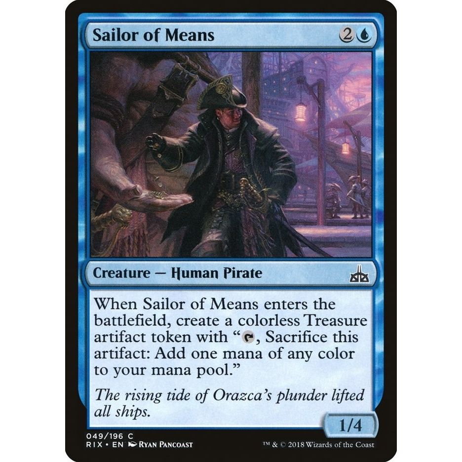 Image for Sailor of Means (49) (RIX) - Magic: The Gathering