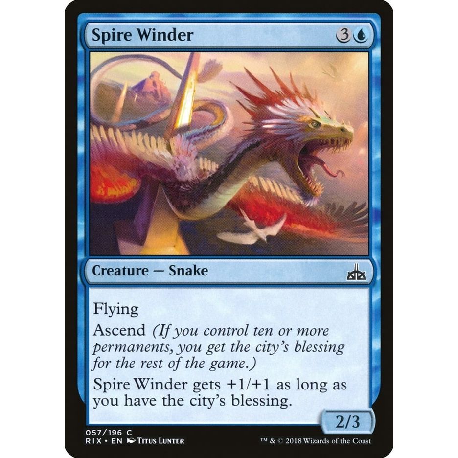 Image for Spire Winder (57) (RIX) - Magic: The Gathering