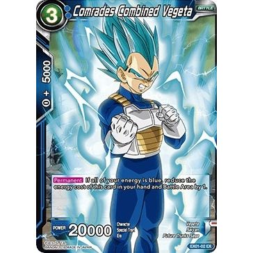 Image for Comrades Combined Vegeta (EX01-02) (DBS-BE01) - Dragon Ball Super: Masters