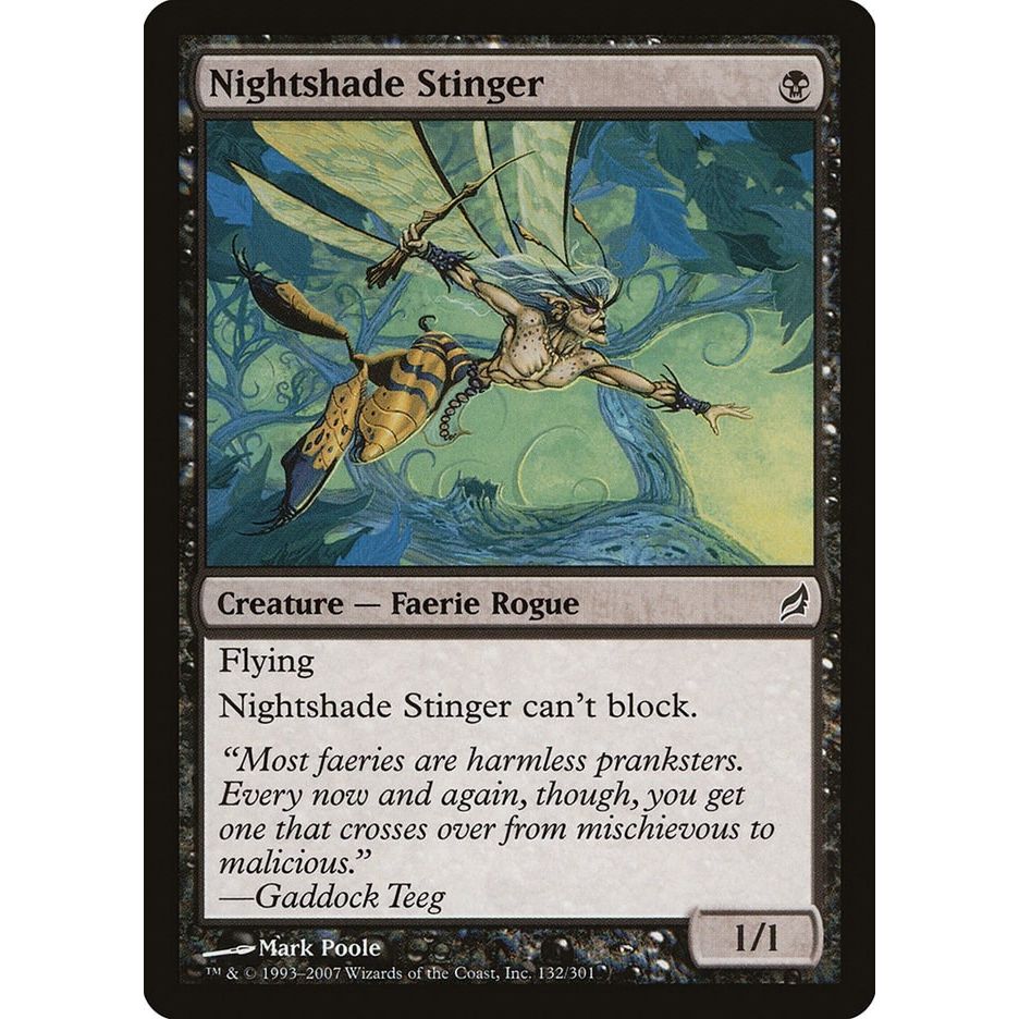 Image for Nightshade Stinger (132) (LRW) - Magic: The Gathering