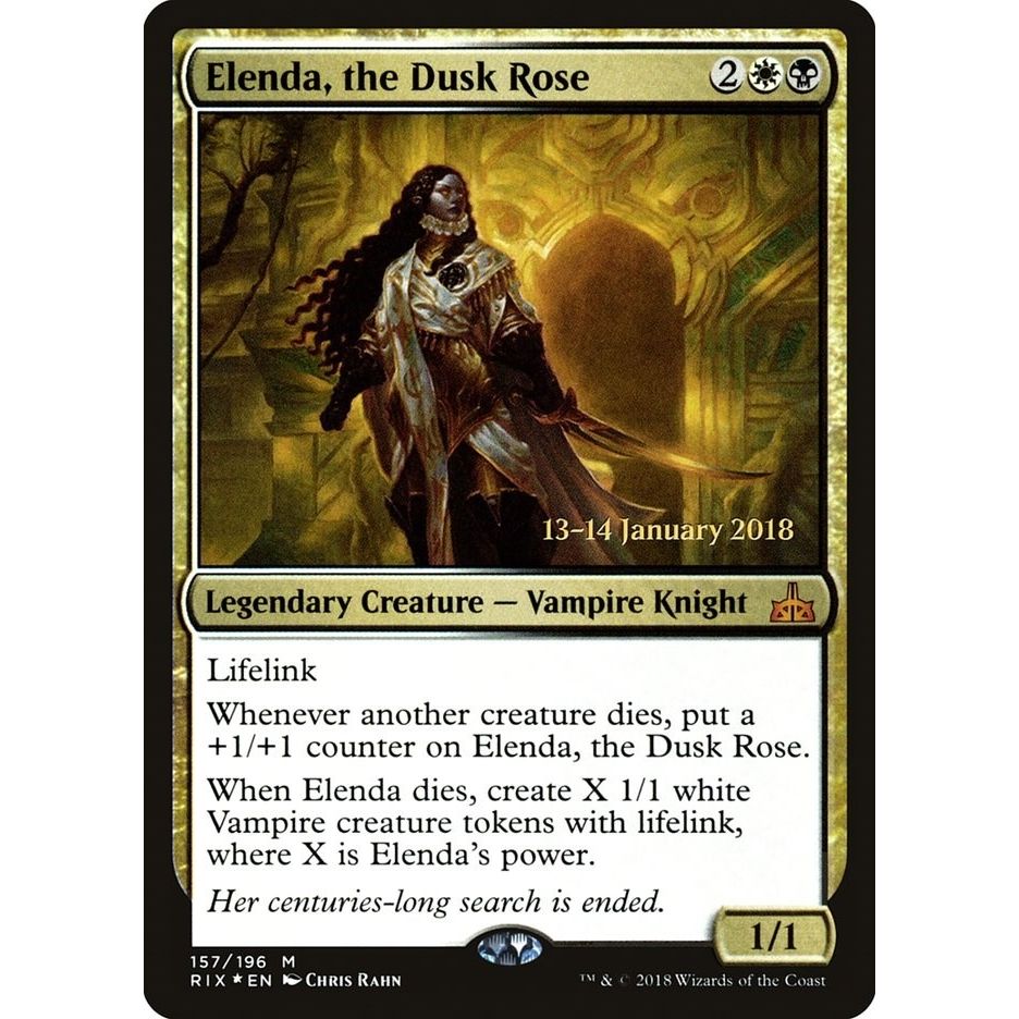 Image for Elenda, the Dusk Rose (157) (PRE) - Magic: The Gathering