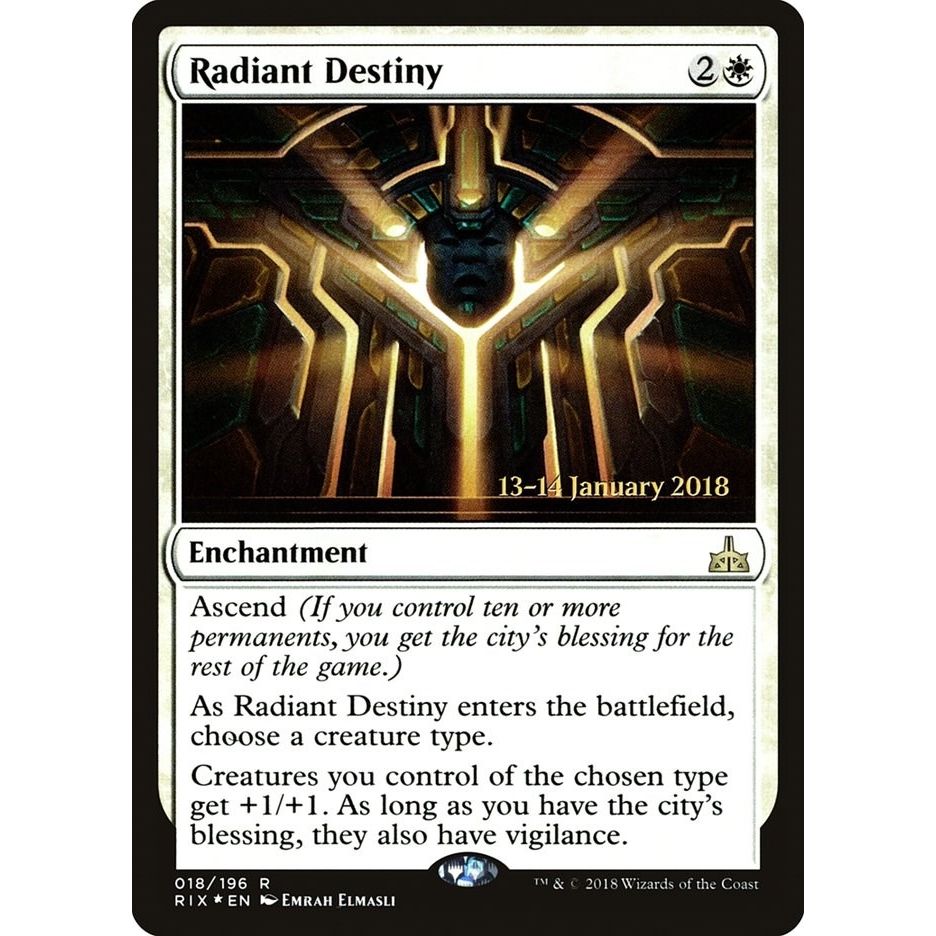 Image for Radiant Destiny (18) (PRE) - Magic: The Gathering