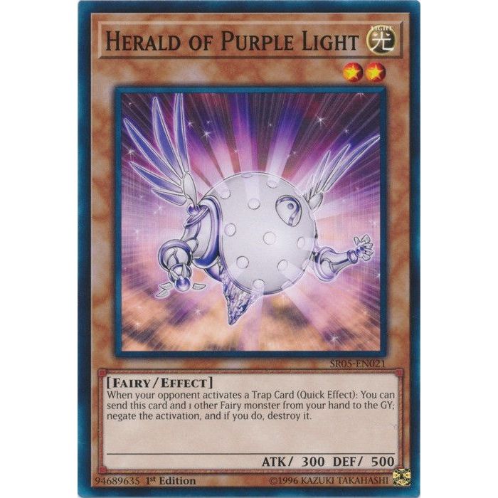 Image for Herald of Purple Light (SR05-EN021) (SDWL) - YuGiOh
