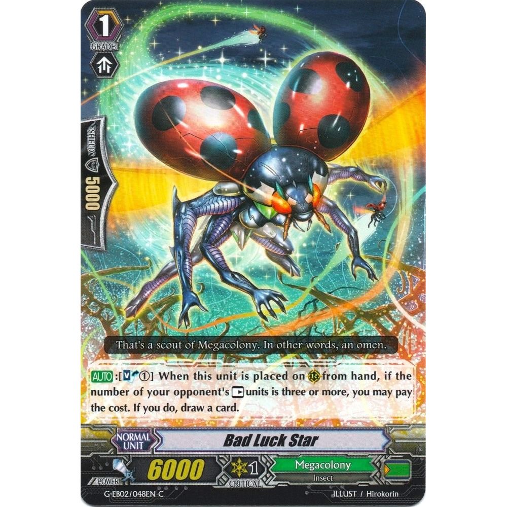 Image for Bad Luck Star (G-EB02/048EN) (G-EB02) - Cardfight Vanguard