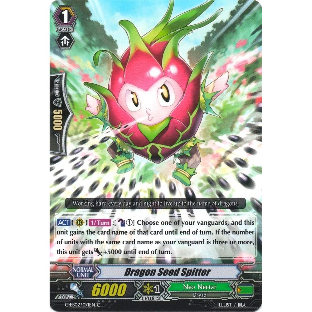 Image for Dragon Seed Spitter (G-EB02/071EN) (G-EB02) - Cardfight Vanguard