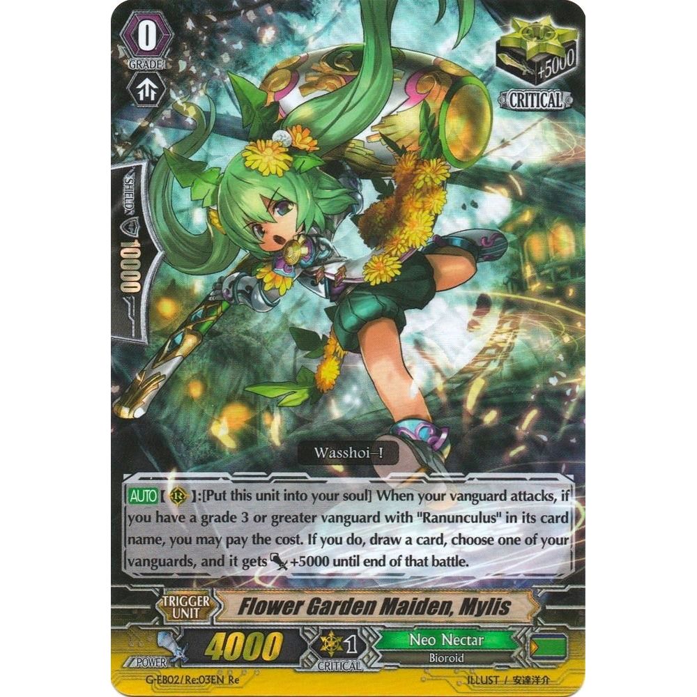 Image for Flower Garden Maiden, Mylis (G-EB02/Re:03EN) (G-EB02) - Cardfight Vanguard