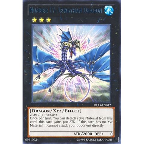 Image for Number 17: Leviathan Dragon (Blue) (DL15-EN012) (DL) - YuGiOh