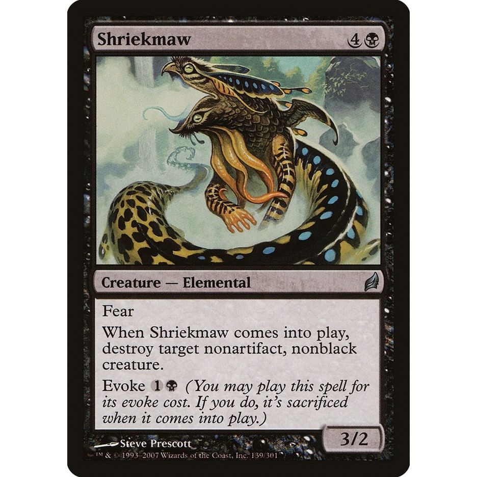 Image for Shriekmaw (139) (LRW) - Magic: The Gathering