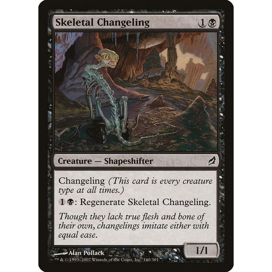 Image for Skeletal Changeling (140) (LRW) - Magic: The Gathering
