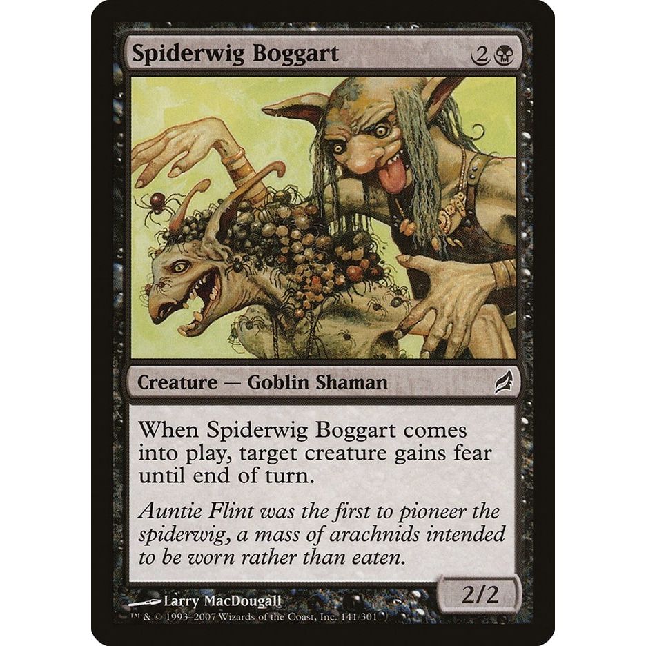 Image for Spiderwig Boggart (141) (LRW) - Magic: The Gathering