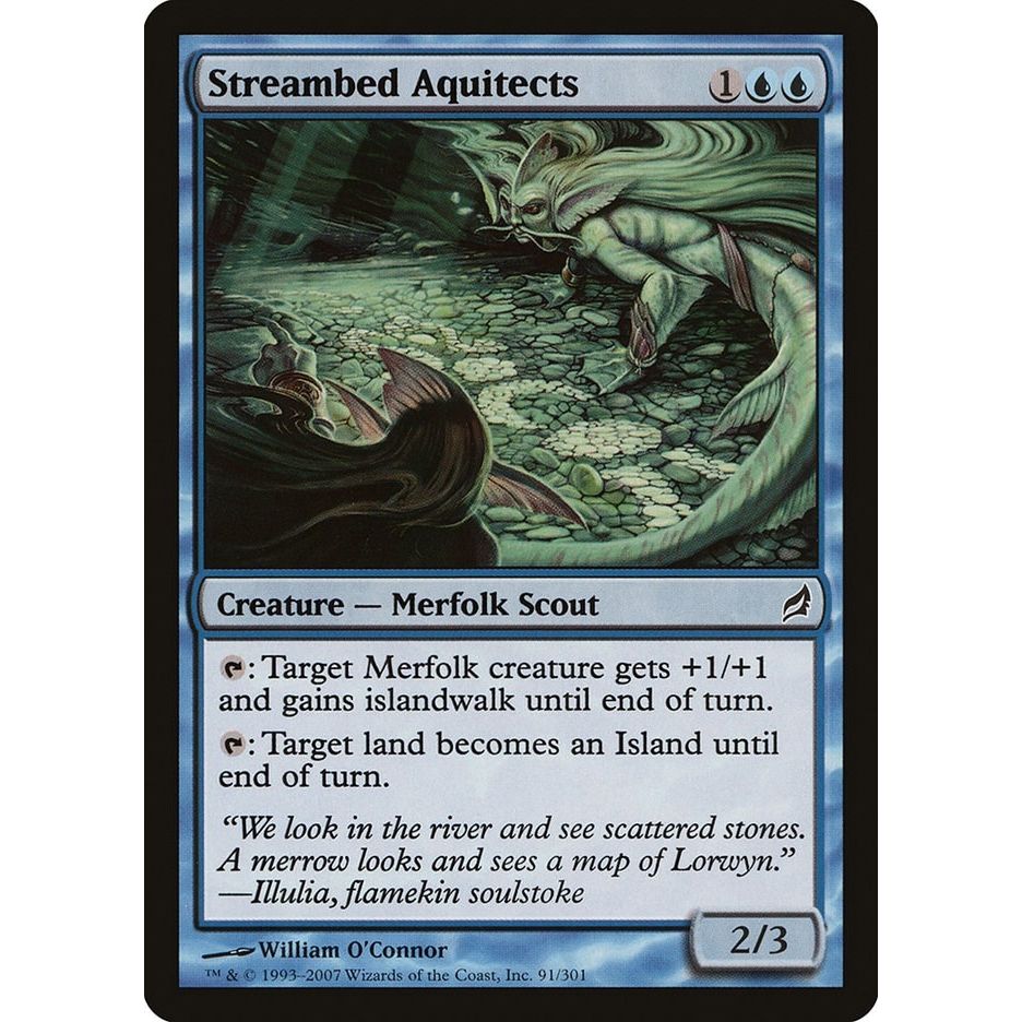 Image for Streambed Aquitects (91) (LRW) - Magic: The Gathering