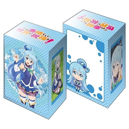 Image for Bushiroad Deck Holder Collection V2 Vol.19: KonoSuba - Aqua - Deck Boxes