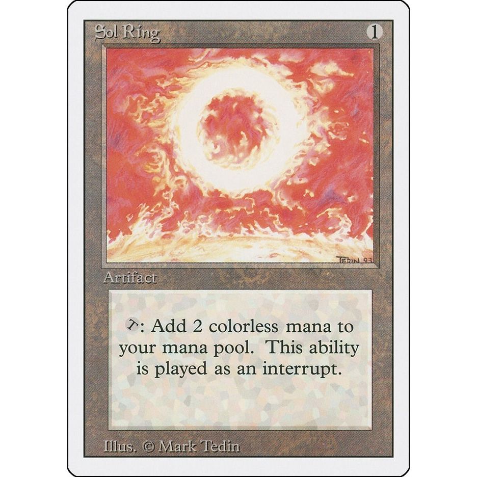 Image for Sol Ring (3ED) - Magic: The Gathering