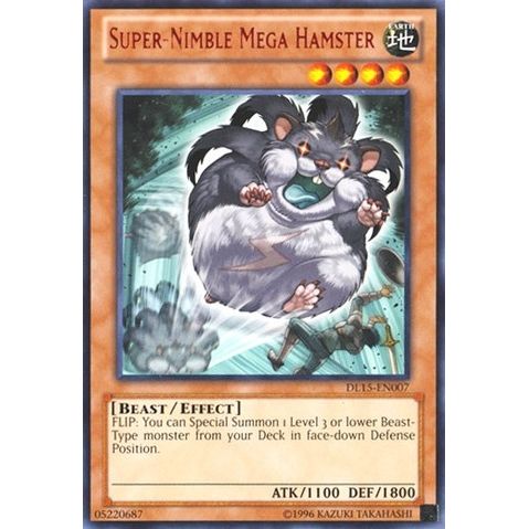 Image for Super-Nimble Mega Hamster (Red) (DL15-EN007) (DL) - YuGiOh